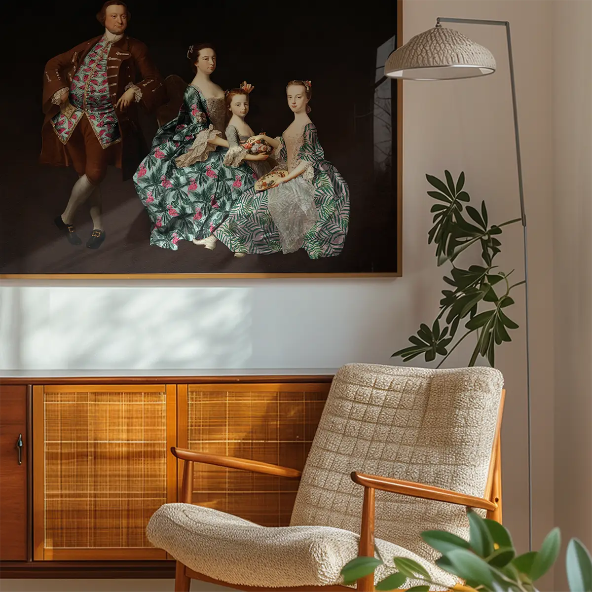 Tropical Victorians Print