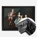 Black Ornate Frame