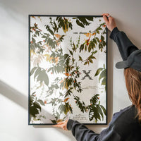 Vintage Leaves Typography Print