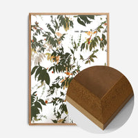 Vintage Leaves Typography Print