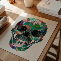 White Wings Skull Print