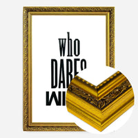 Who Dares Wins Quote Print