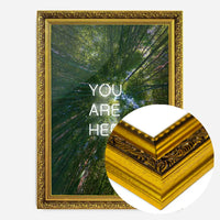 You Are Here Forest Neon Print