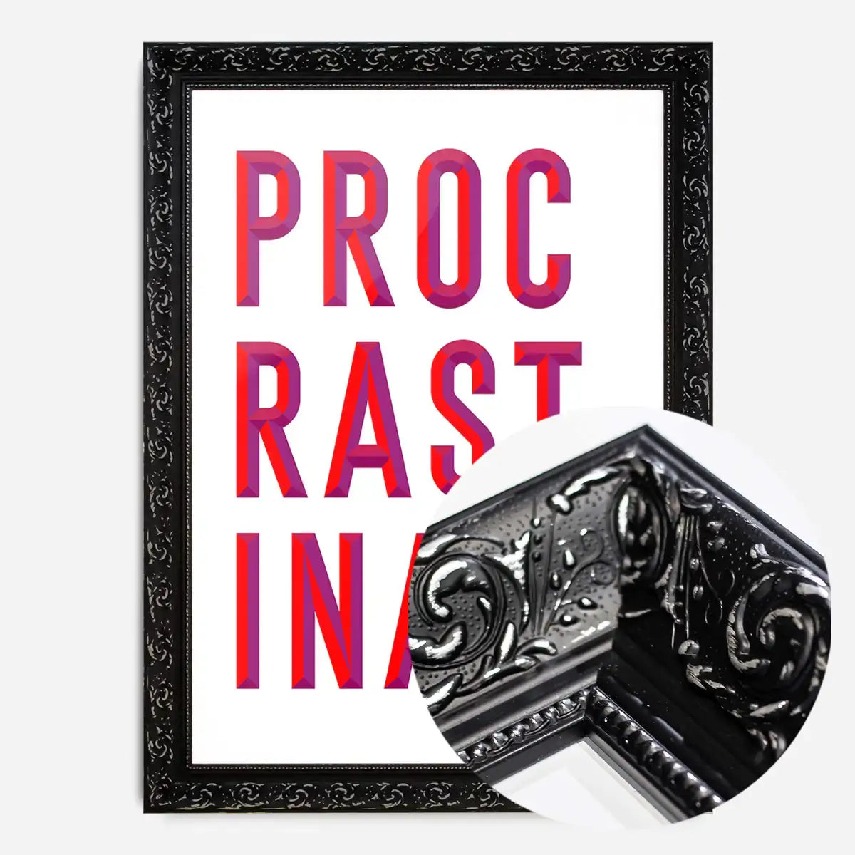 Procrastinate Quote Print