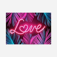 Tropical Love Neon Print