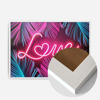 Tropical Love Neon Print