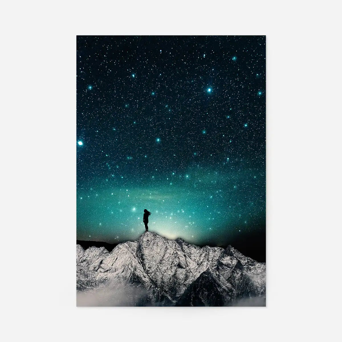 Gazing 1 Space Print