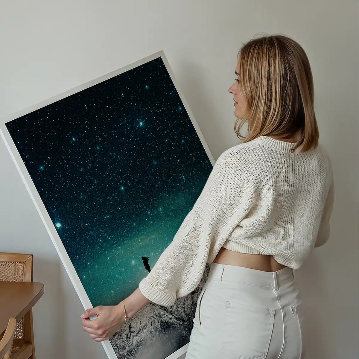 Gazing 1 Space Print