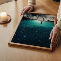 Gazing 1 Space Print