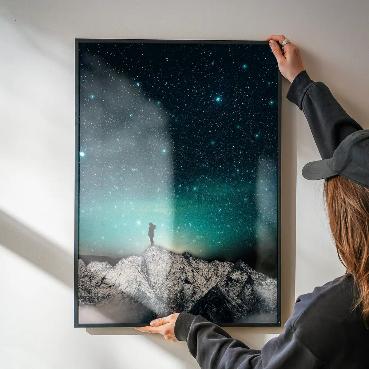 Gazing 1 Space Print