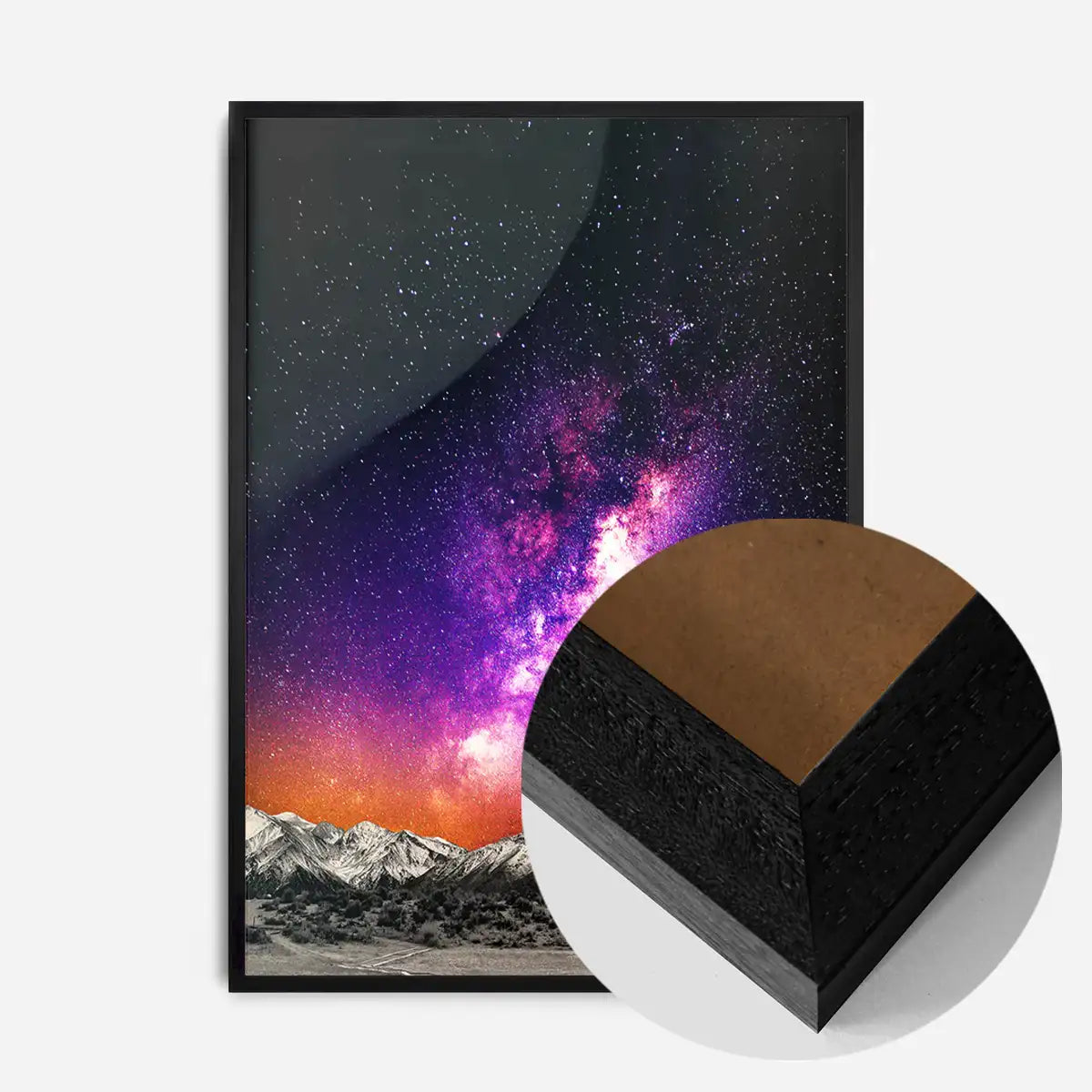 Gazing 2 Space Print