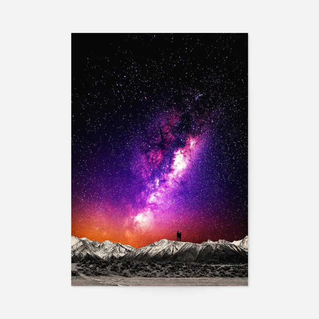 Gazing 2 Space Print