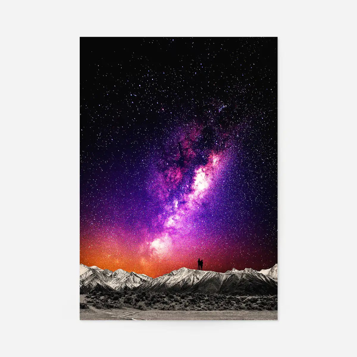 Gazing 2 Space Print