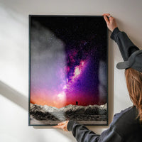 Gazing 2 Space Print