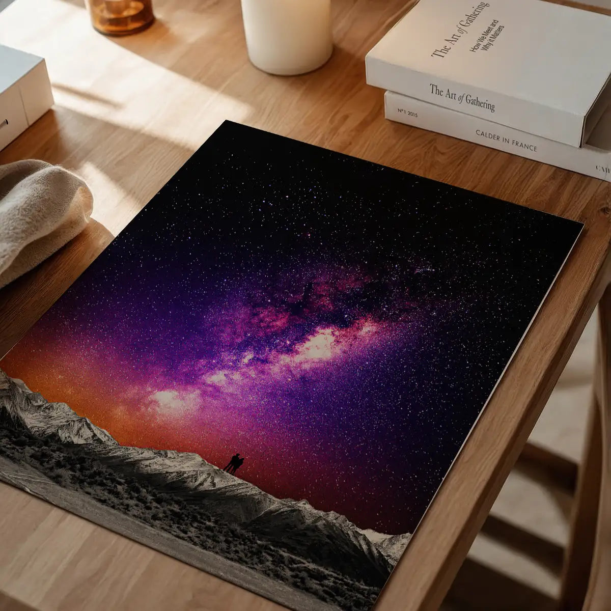 Gazing 2 Space Print