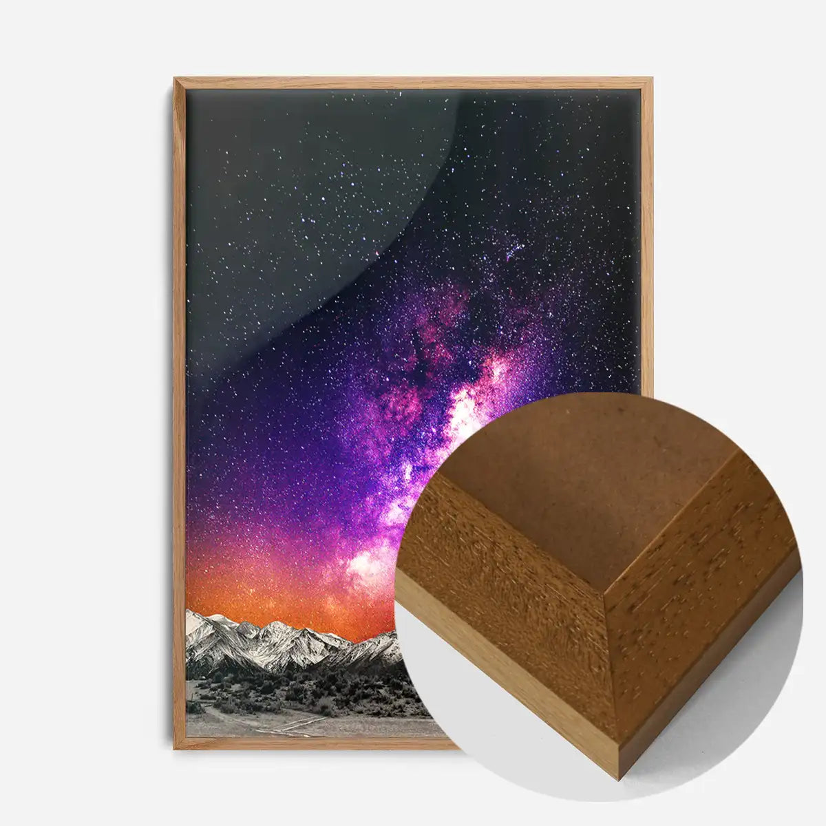 Gazing 2 Space Print
