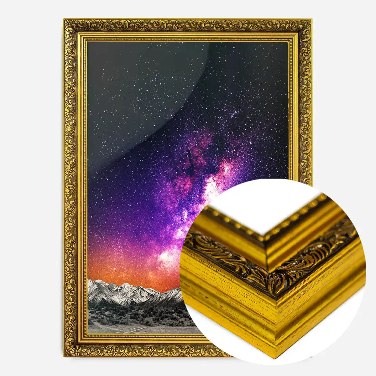 Gazing 2 Space Print