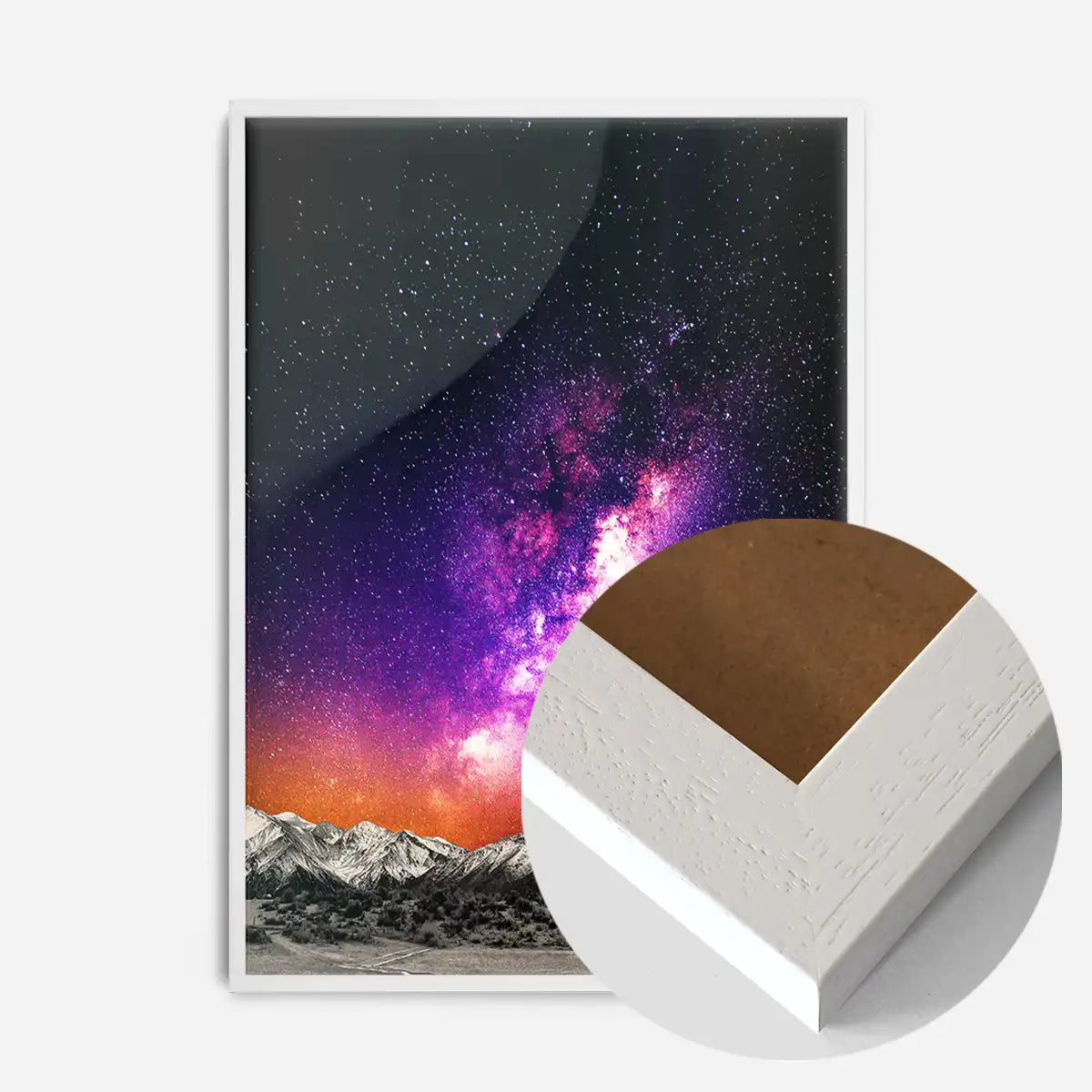 Gazing 2 Space Print