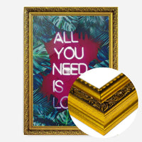 All You Need Is Love Neon Tropical Print