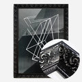 Black Ornate Frame
