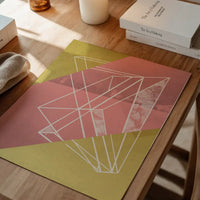 Abstract Angles 1 - Pink