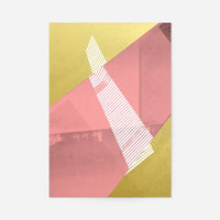 Abstract Angles 2 - Pink