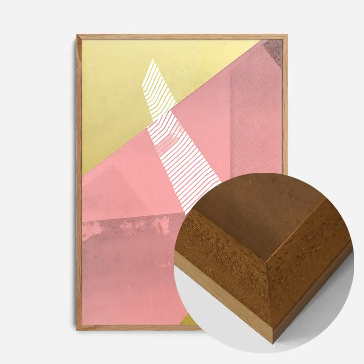 Abstract Angles 2 - Pink