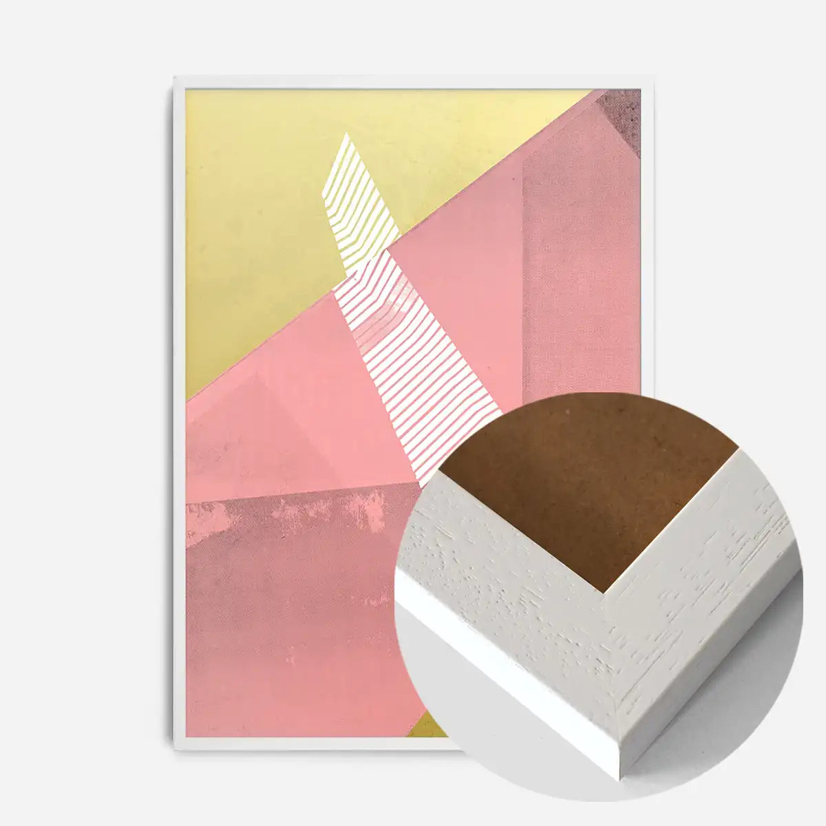 Abstract Angles 2 - Pink