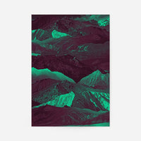 Abstract Mountains 1 Print