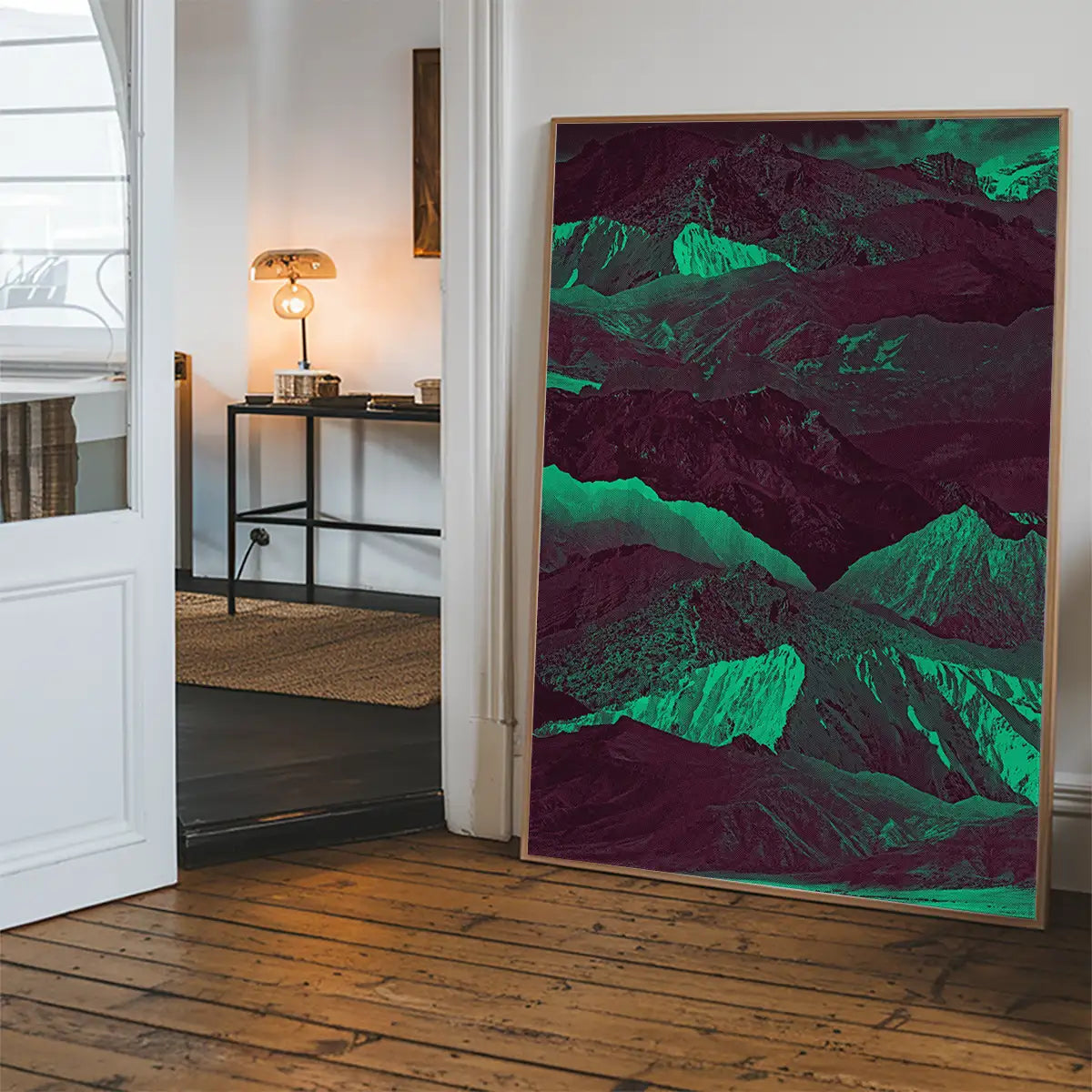 Abstract Mountains 1 Print