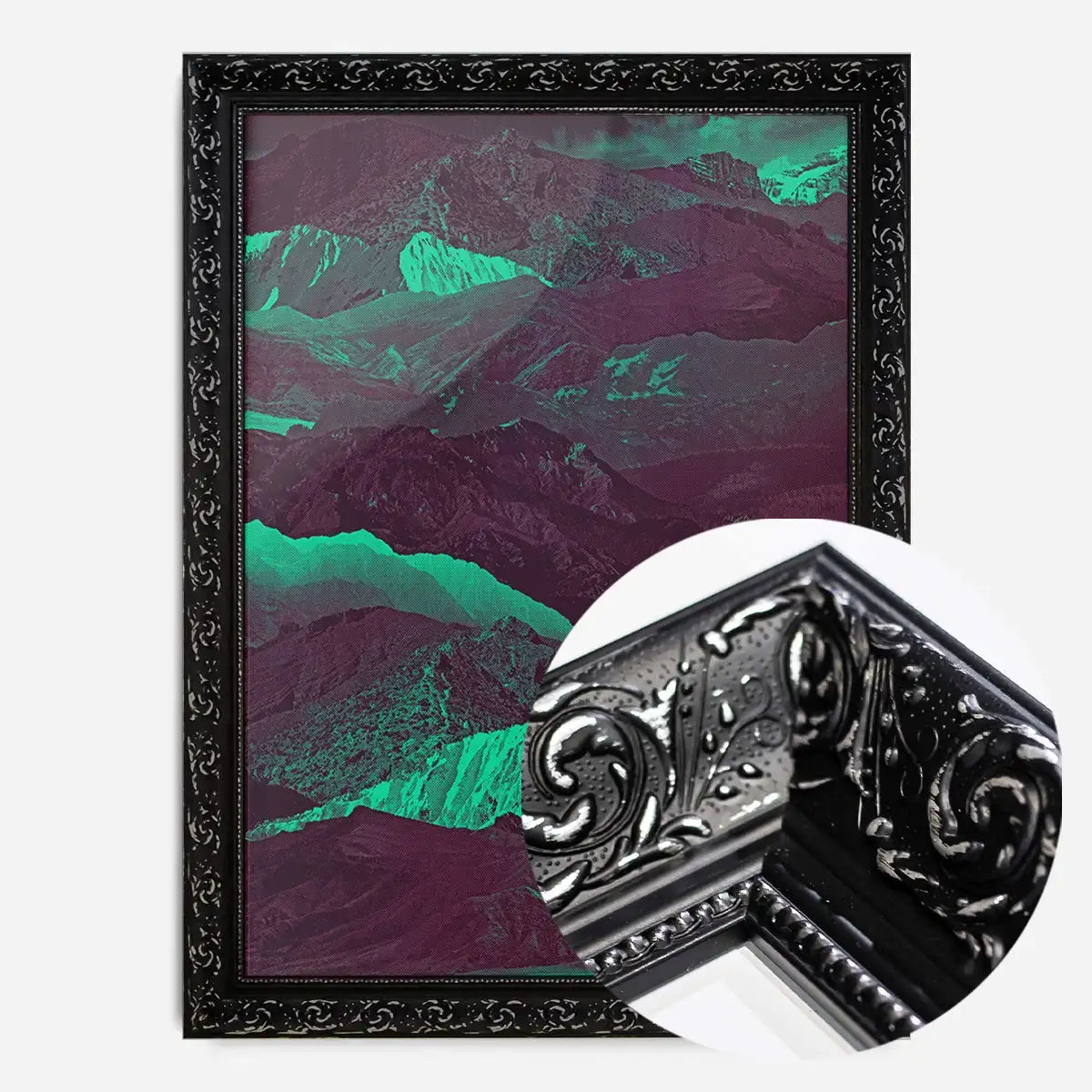 Abstract Mountains 1 Print