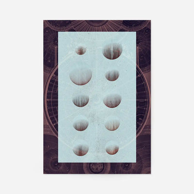Astrology Chart Dark Print