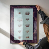 Astrology Chart Dark Print