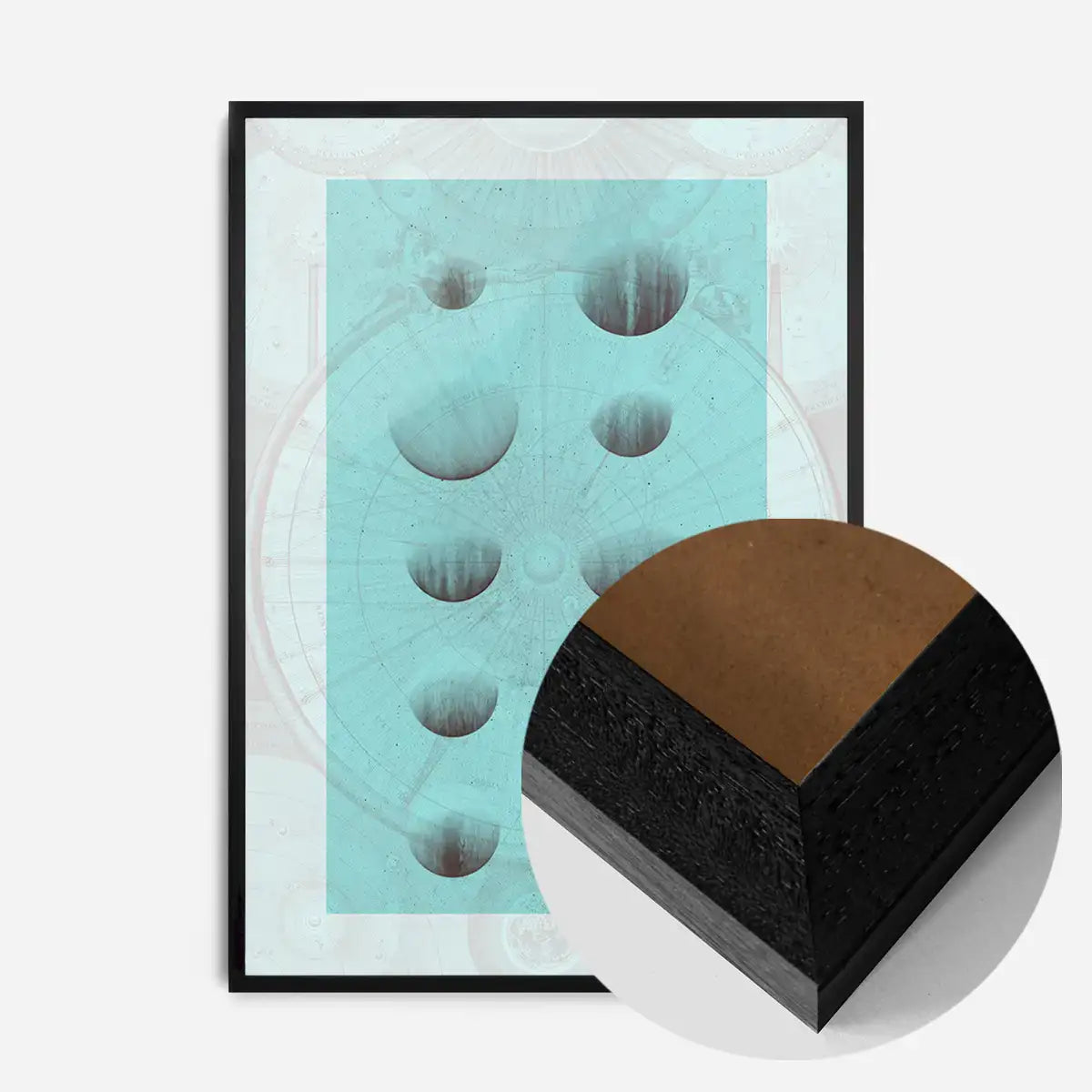 Astrology Chart Light Print