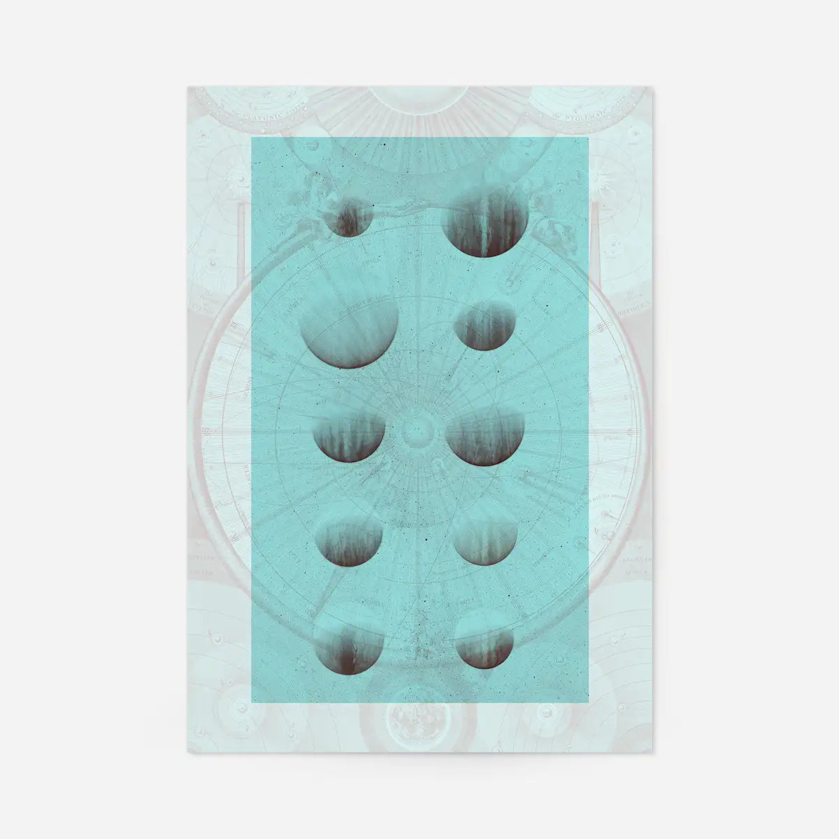 Astrology Chart Light Print
