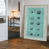 Astrology Chart Light Print