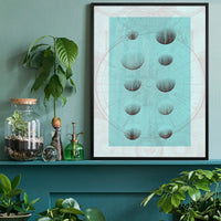 Astrology Chart Light Print