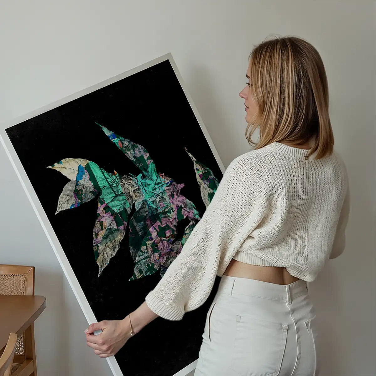 Botanical 4 Black Print