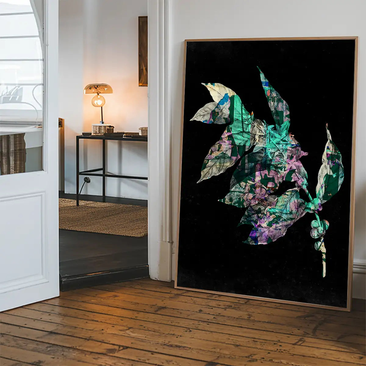 Botanical 4 Black Print