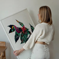 Botanical 4 White Print