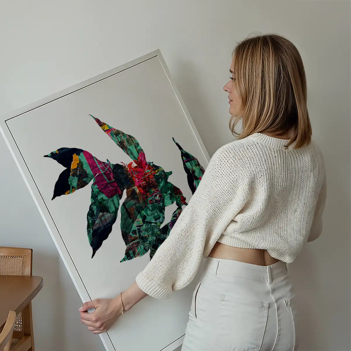 Botanical 4 White Print