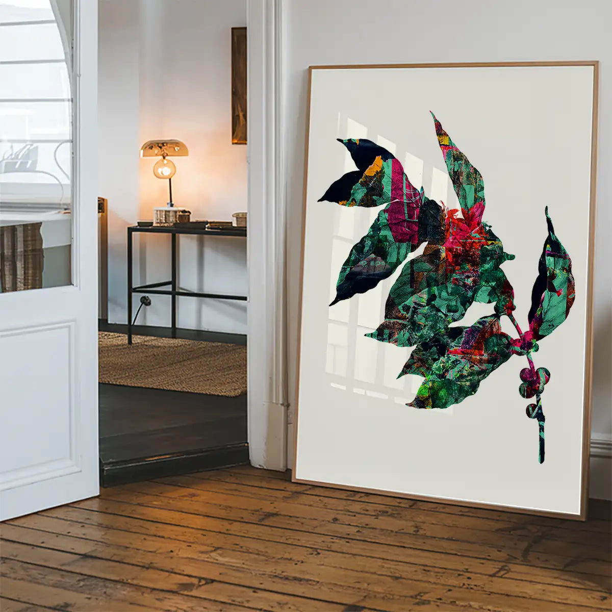 Botanical 4 White Print