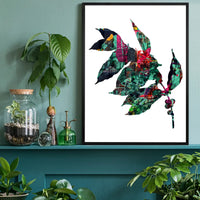 Botanical 4 White Print