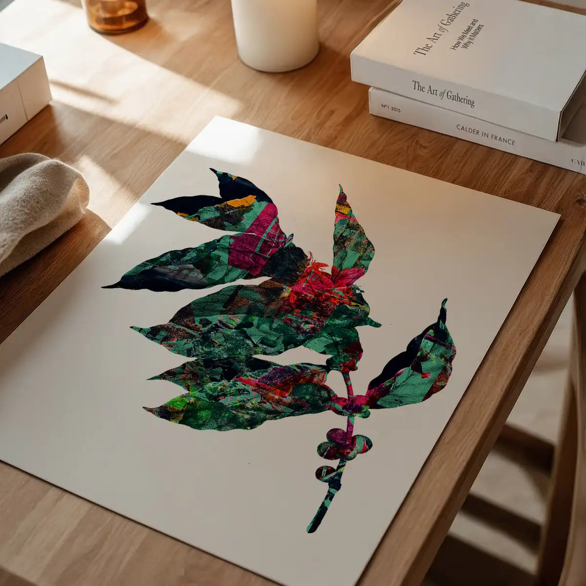 Botanical 4 White Print