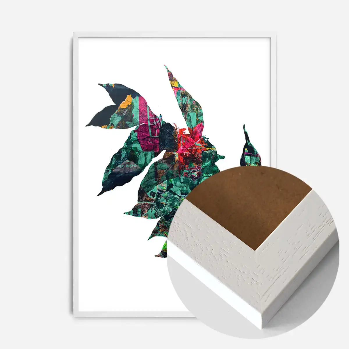 Botanical 4 White Print