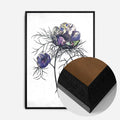 Black Wood Frame