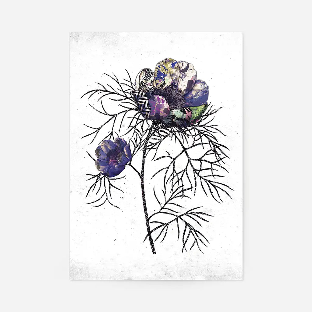 Botanical 6 Rose Print