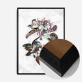 Black Wood Frame
