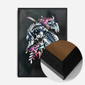 Black Wood Frame