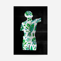 Botanical Anatomy Green Print